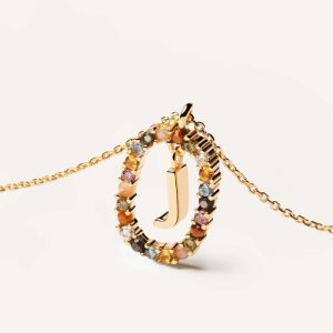 COLLAR LETRA J PDPAOLA