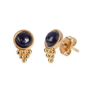 Pendientes Sodalite Racimo