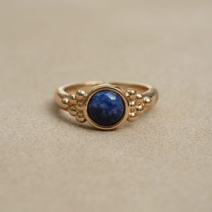 Anillo Sodalite Racimos