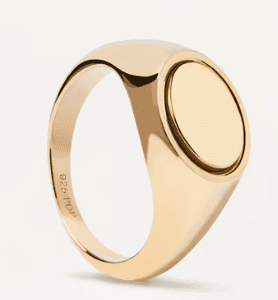 ANILLO Sello Stamp Ring