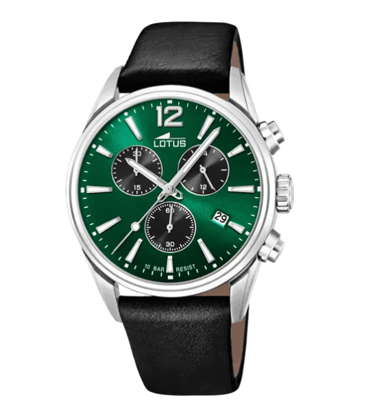 RELOJ LOTUS CHRONO 18691/4 VERDE HOMBRE