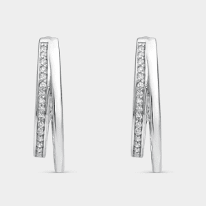 Pendientes de Plata con Circonitas blancas