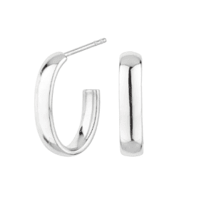 Pendientes New York Plata (15mm)