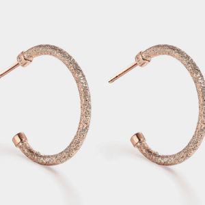 Pendientes Brillante Oro Rosa