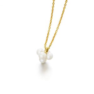 Colgante Oro Racimo Perlas LECARRÉ