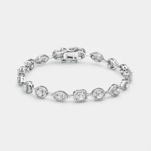 Pulsera de Plata y Circonitas en diferentes formas
