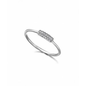 Anillo Oro blanco con Diamantes LECARRÉ