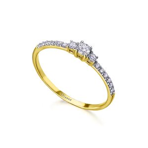 Anillo Oro y Diamantes LECARRÉ