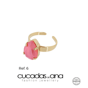 Anillo Candela Coral Cucadas de Ana