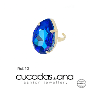 Anillo Irati Azul Cucadas de Ana