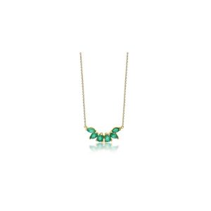 Colgante Oro 18k Esmeraldas Lecarre GD107