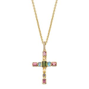 Colgante Cruz «Colección Ana Moya» de Durán Exquse