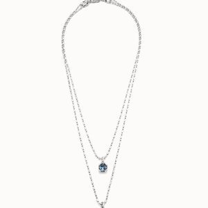 COLLAR AURA BLUE UNO DE 50