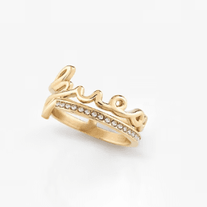 Anillo "say my name" Guess