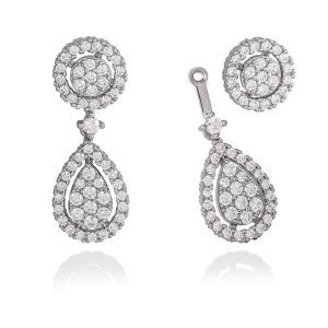 Pendientes desmontables LAGRIMA 9303PB